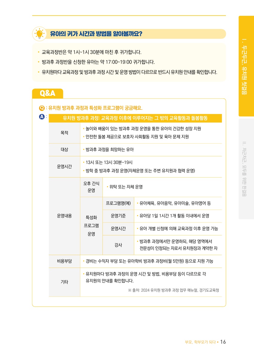 Ⅰ. 두근두근, 1학년 첫걸음