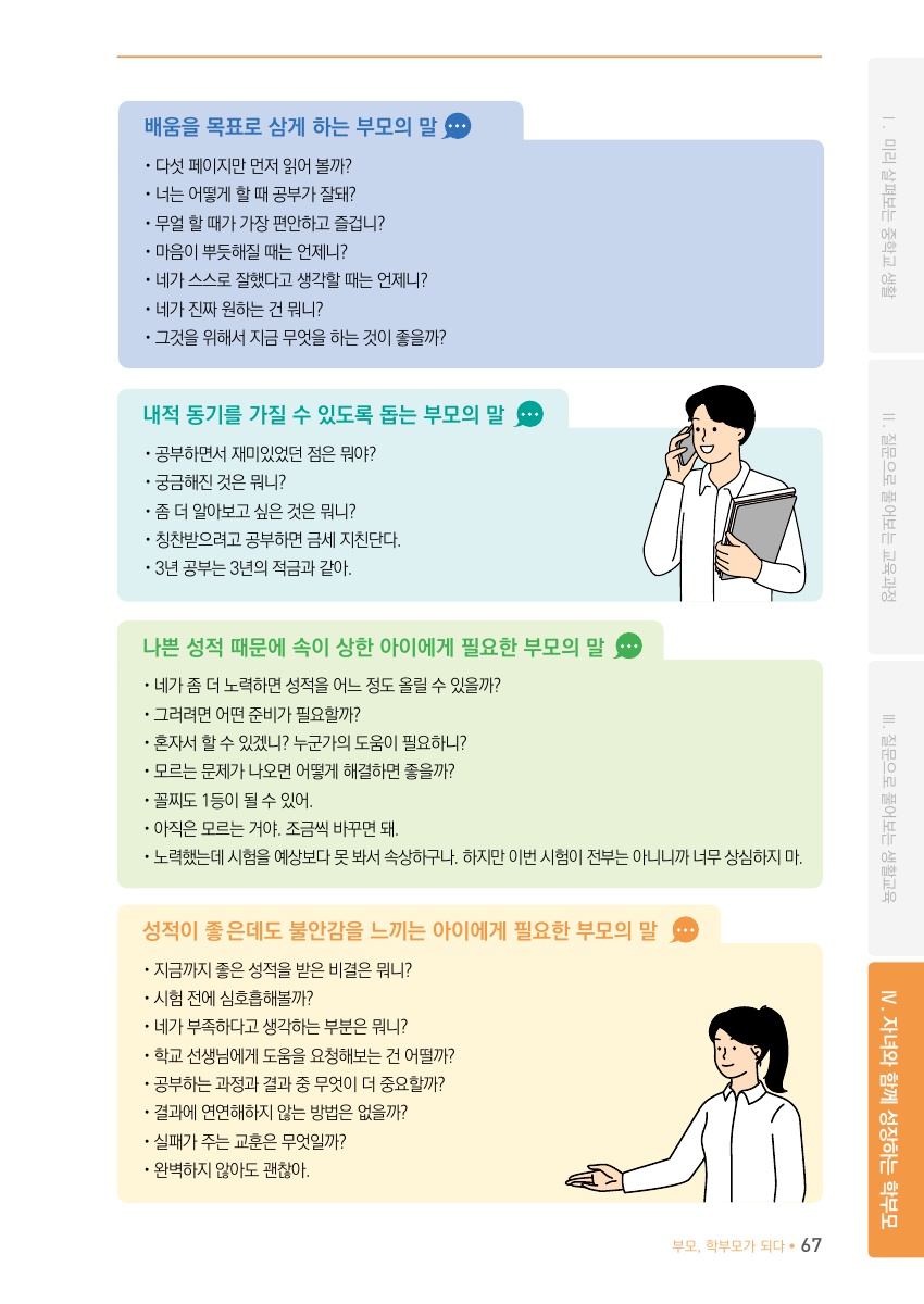 Ⅳ. 자녀와 함께 성장하는 학부모