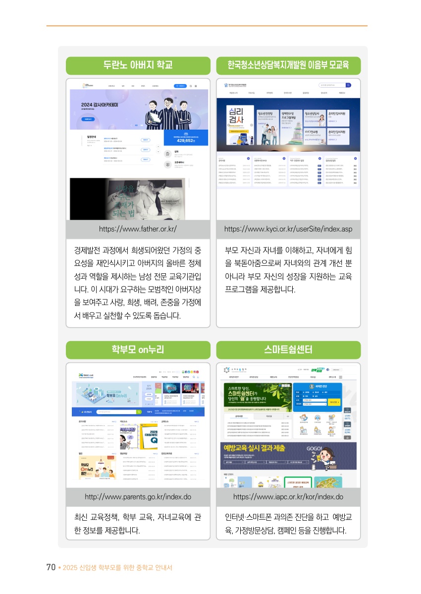 Ⅳ. 자녀와 함께 성장하는 학부모