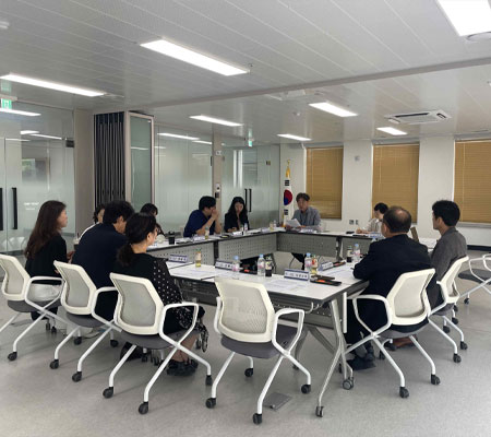 센터별 정책추진단, 탐구학습공동체 등 조직 및 운영 이미지